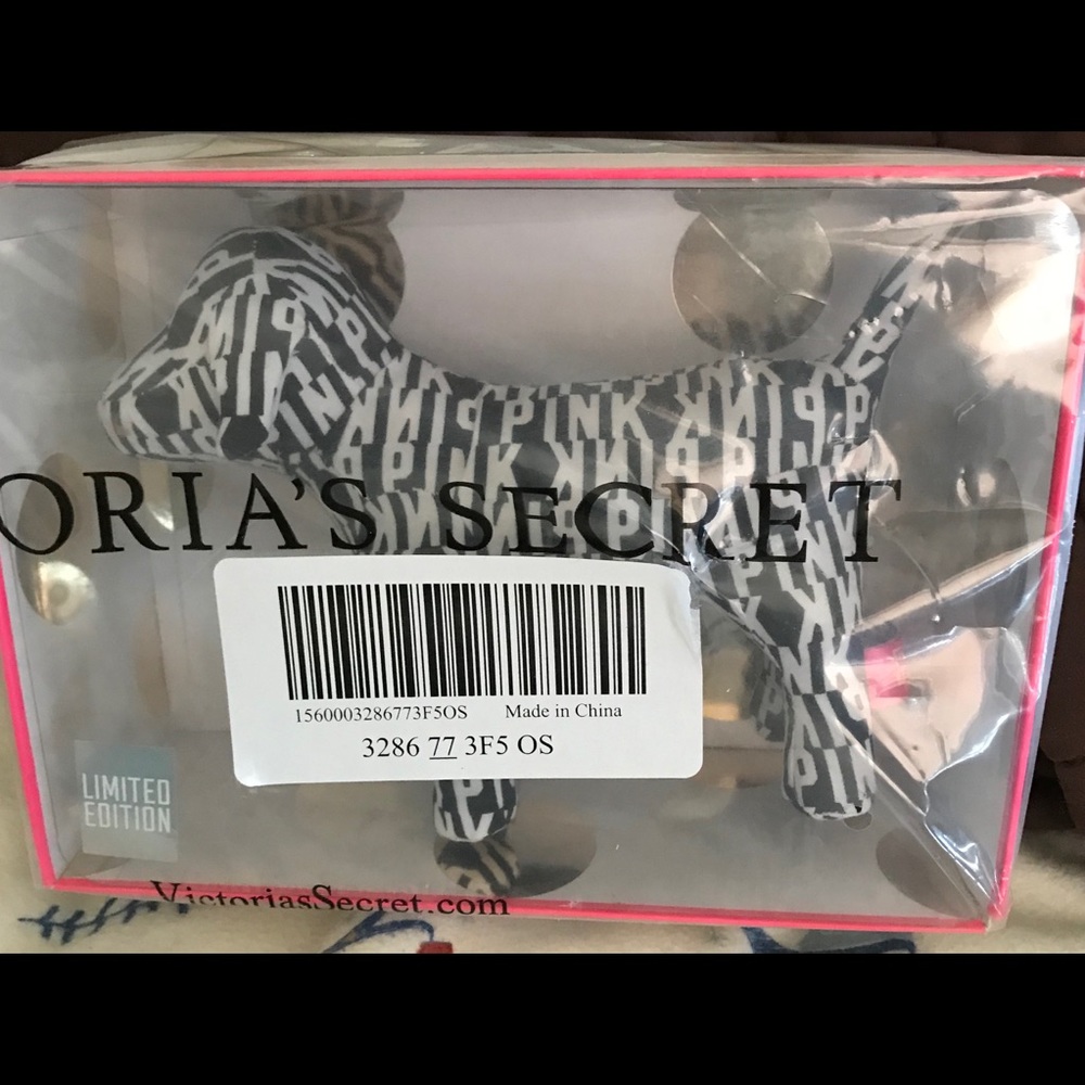 V.S./Pink Limited Edition Black/White Dog